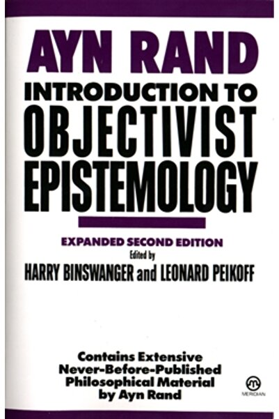 Plume Books Introduction to Objectivist Epistemology: Expanded Second Edition