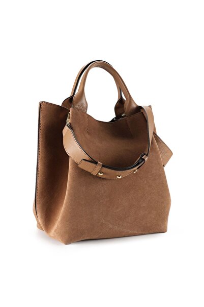 Abro Essential Shopper Tasche Leder 32 cm