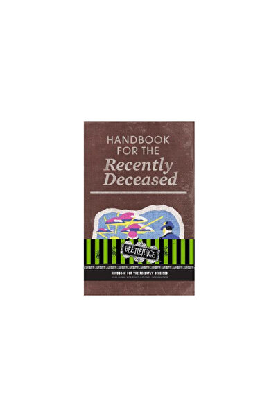 ınsıghts Beetlejuice: Handbook for the Recently Deceased Hardcover Ruled Journal