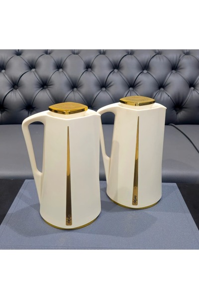 Dejavu طقم ترامس شاي وقهوة فاخر من رويال كاميل1+1لتر