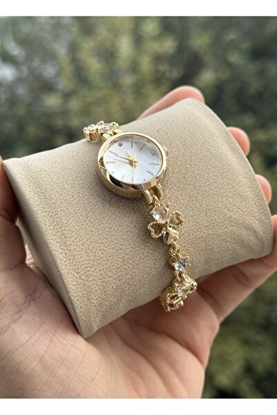 Tulpar New Season Clover Detailed Retro Women's Wristwatch