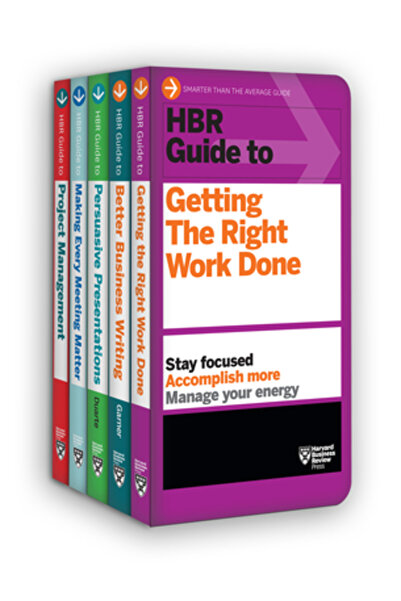 Harvard Business HBR Guides to Being an Effective Manager Collection (5 Books) (HBR Guide Series)