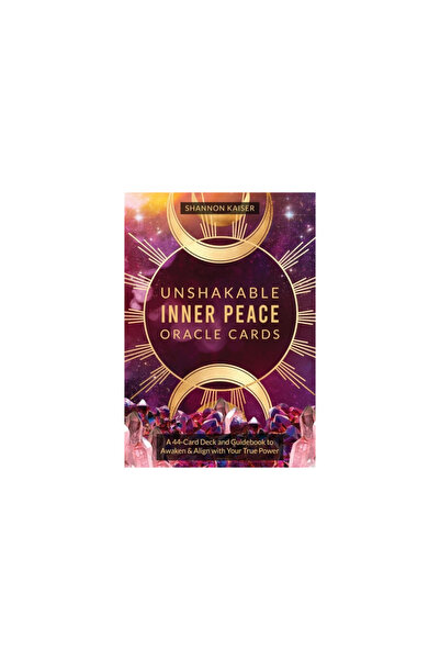 Sounds True Inc Unshakable Inner Peace Oracle Cards: A 44-Card Deck and Guidebook to Awaken & Align with Your True P