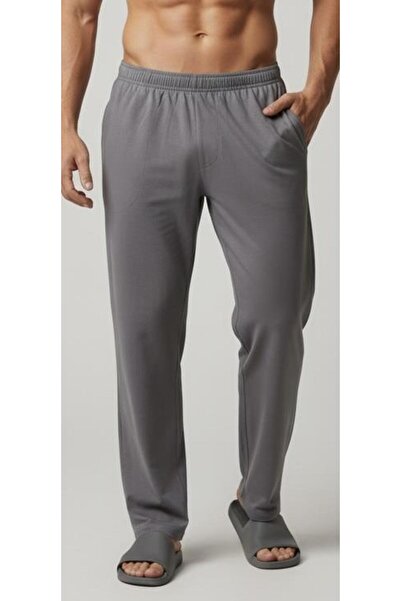 Mutlu City High Quality Cotton Men's Pajama Bottoms with Pockets 1475