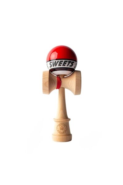 SWEETS Kendama Starter, new shape Amped, Red