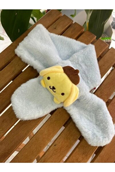 FuryaTedarik Eșarfă de pluș pentru copii Sanrio Kuromi cu jucării