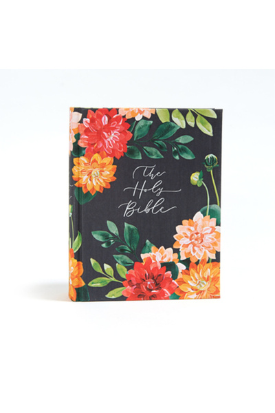 Holman Bibles CSB Notetaking Bible, Hosanna Revival Edition, Dahlias