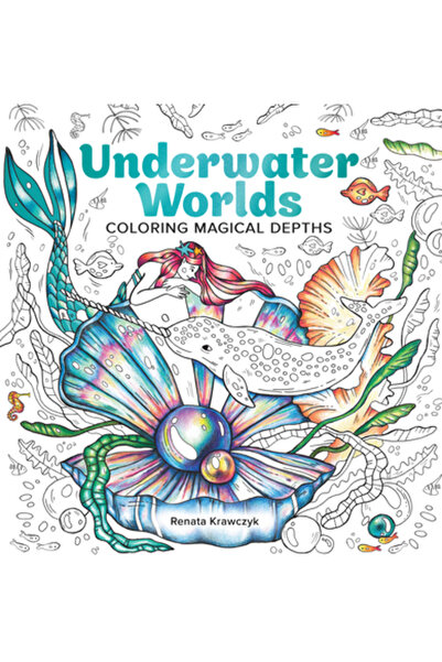 Get Creative 6 Underwater Worlds: Coloring Magical Depths