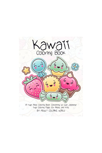 St Paul Pr Kawaii Coloring Book: A Huge Adult Coloring Book Containing 40 Cut...