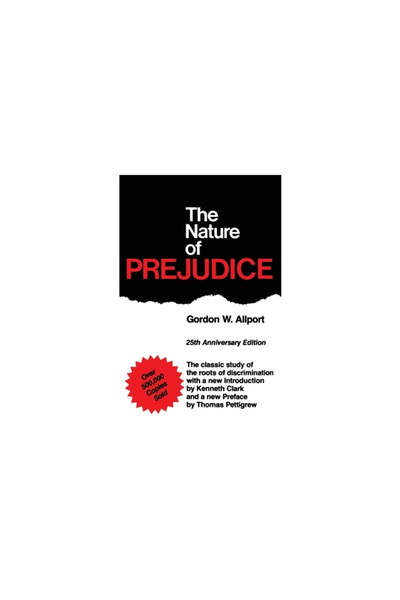 Basic Books The Nature of Prejudice: 25th Anniversary Edition