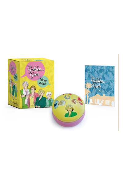 Running Pr Book Publ The Golden Girls: Talking Button
