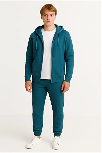 BRLKN Férfi kapucnis dzseki tréningruha szett