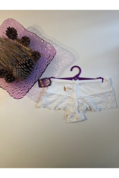 DellaTen Lingerie 100% Cotton Lace Women's Panties Underwear