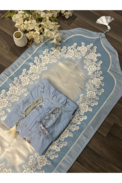 MAYAR طقم سجادة صلاة نسائية مع ثوب صلاة