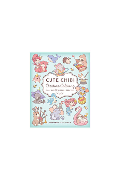 Rock Point Cute Chibi Creatures Coloring: Color 75 Adorable Creatures