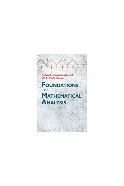 Dover Pubn Inc Foundations of Mathematical Analysis