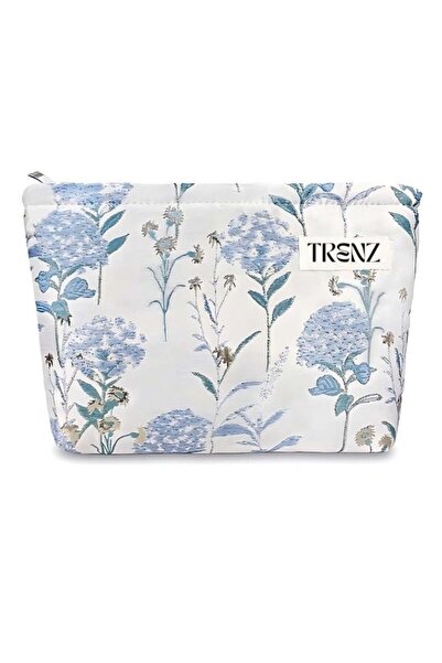 TRENZ شنطة مكياج كبيرة بتصميم كلاسيكي - Z11