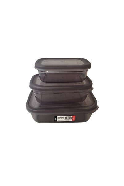 FOLY LIFE 3'lü Peggy Dikdörtgen Set / (1200-670-400 ml)