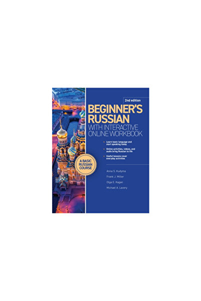 HIPPOCRENE BOOKS Beginner's Russian with Interactive Online Workbook, 2nd Edi...