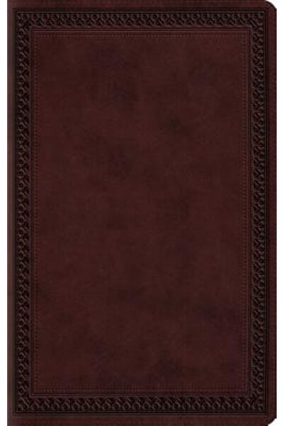 Crossway Books Large Print Value Thinline Bible-ESV-Border Design