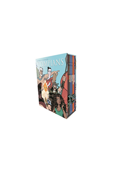 First Second Olympians Boxed Set Books 7-12: Ares, Apollo, Artemis, Hermes, Hephaistos, and Dionysos