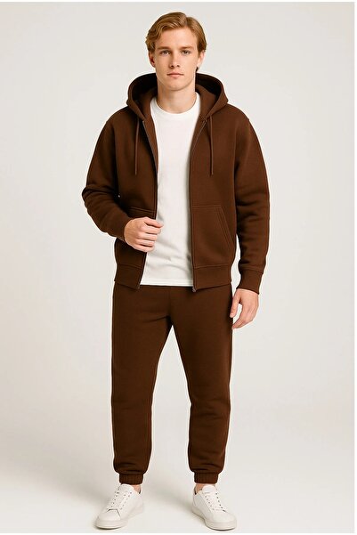 BRLKN Férfi kapucnis dzseki tréningruha szett