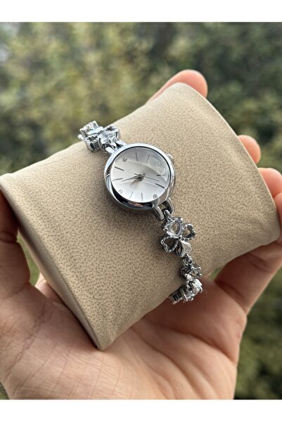 Tulpar New Season Clover Detailed Retro Women's Wristwatch