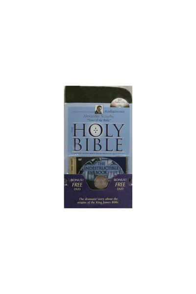 Casscom Media Alexander Scourby Bible-KJV [With The Indestructible Book]