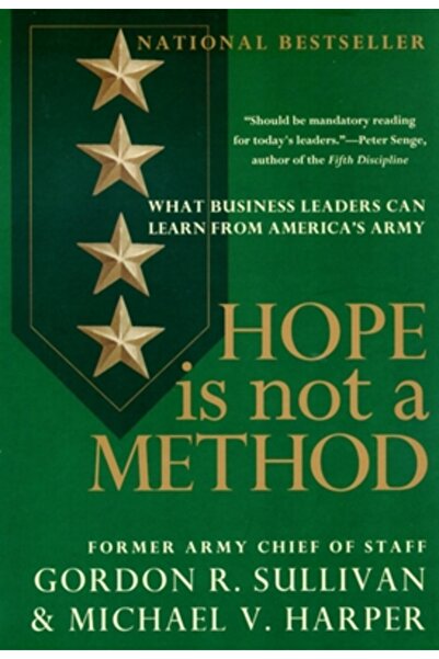 Broadway Books Hope Is Not a Method