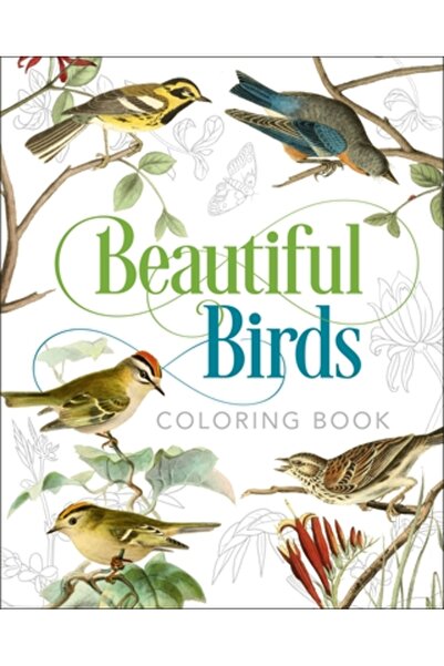 Arcturus Pub Carte de colorat cu păsări frumoase