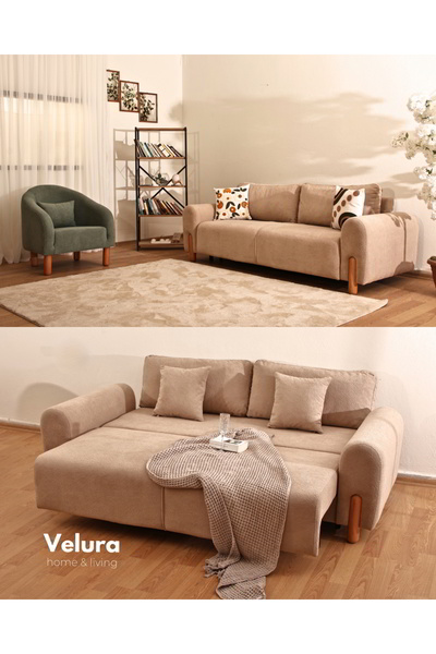 Velura Home & Living Mora Bohem Koltuk Takımı (3+1) & Oturma Grubu