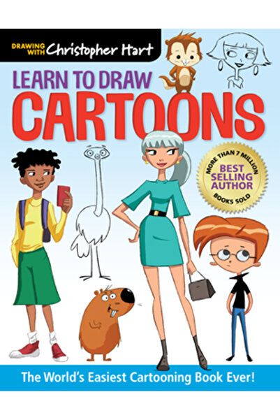 Drawing With Christopher Hart Învață să desenezi desene animate: Cea mai ușoa...