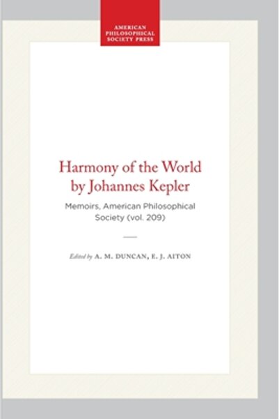 Amer Philologicl Assn Book Armonia lumii de Johannes Kepler: tradusă în engle...