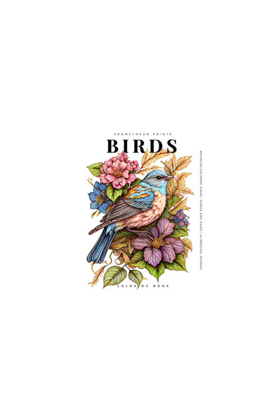 Blurb Inc Birds (Coloring Book)