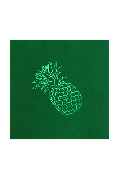 Story مناديل ورقية خضراء اللون مقاس 33 × 33 سم، مناديل ورقية خضراء اللون مكون...