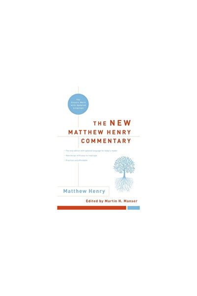 Zondervan New Matthew Henry Commentary: The Classic Work with Updated Language