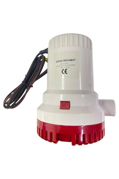 OCEAN VENTURES مضخة OV-BILGE 2000 جالون في الساعة 12 فولت