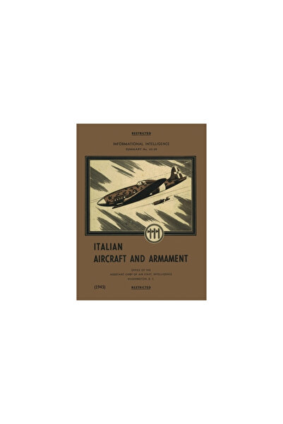 Naval & Military Pr Italian Aircraft and Armament (1943)