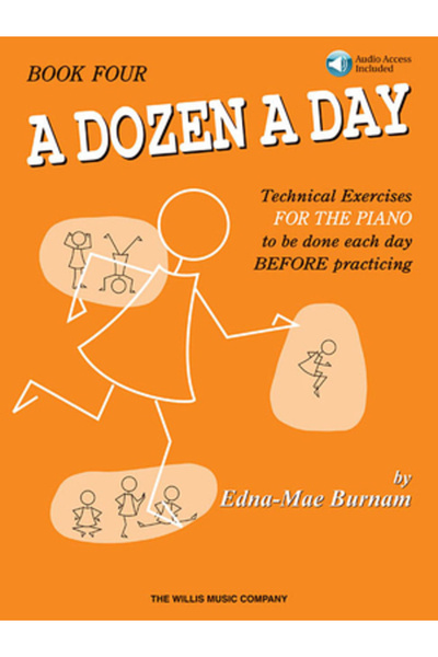 Hal Leonard Pub Co A Dozen a Day, Book 4: Technical Exercises FOR THE PIANO t...