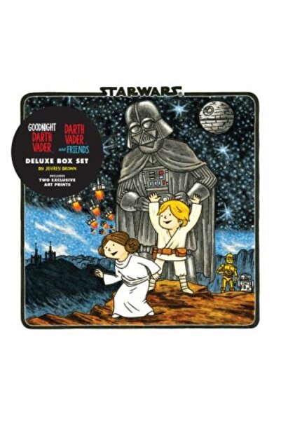 Cengage Learning Set Deluxe Box Noapte Bună Darth Vader / Darth Vader și Prietenii (Include Două Printuri de Artă) (Războiul Stelelor)