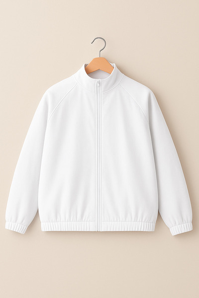 m.baba Unisex Paraşüt Kumaş Oversize astarsız Rüzgarlık Yağmurluk