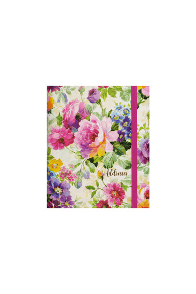 Peter Pauper Peony Garden Large Address Book
