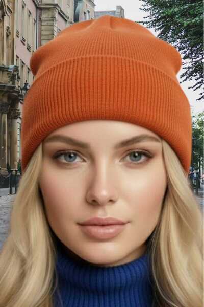 Trenderrs قبعة نسائية ناعمة من الصوف الفاخر