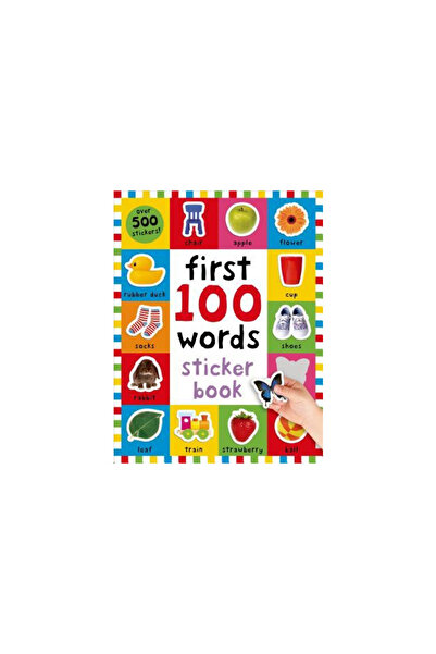 Priddy Books Joacă-te și învață: Carte cu stickere cu primele 100 de cuvinte