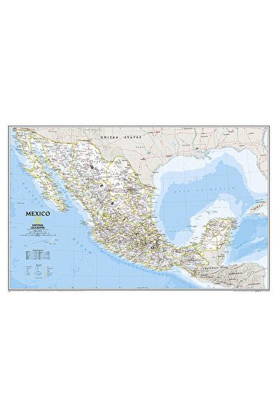 Natl Geographic Maps Mexic Clasic [Laminat]