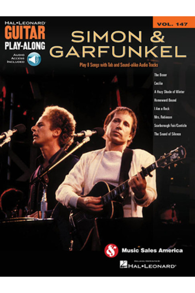 Hal Leonard Pub Co Simon & Garfunkel: Chitară interpretată împreună, volumul 147
