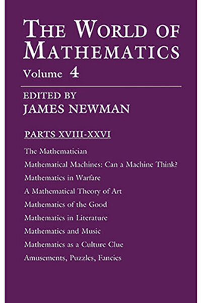 Dover Pubn Inc The World of Mathematics, Vol. 4