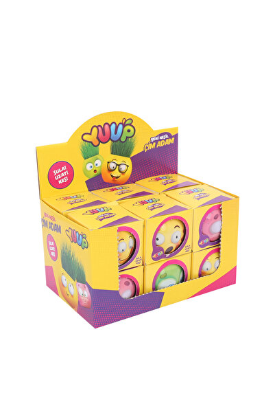 Yuup Cupa cu iarba cu ilustratie, 12 bucati ,