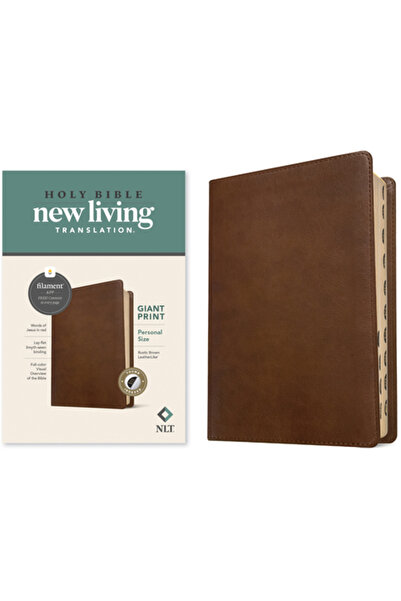 Tyndale House Publ NLT Personal Size Giant Print Bible, Filament Enabled Edit...