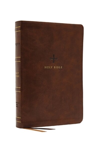 Zondervan Nrsv, Catholic Bible, Standard Personal Size, Leathersoft, Brown, C...